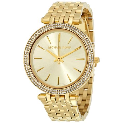 michael kors gold black watch|michael kors watches ladies gold.